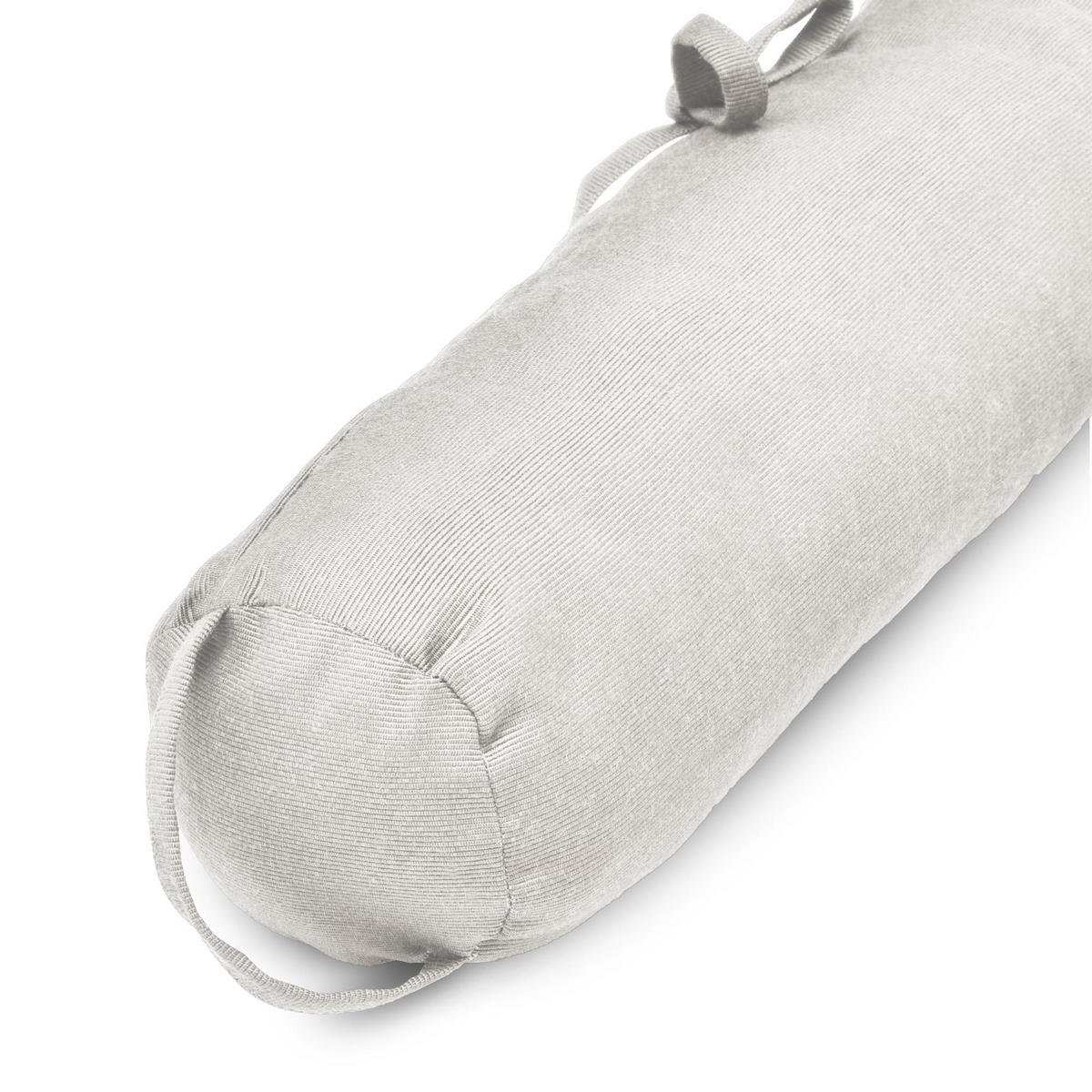 ZUGLUFTSTOPPER Viento 10x100cm Hellgrau - Hellgrau, Textil (10/100cm) - Beautissu 