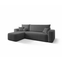 ECKSOFA Agepo Stoff Quelle - Anthrazit, Holzwerkstoff/Textil (250/150cm) - Fun Möbel