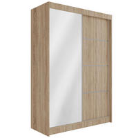 KLEIDERSCHRANK PAOKI - 120 cm - Sonoma Eiche - Sonoma Eiche, Holzwerkstoff (120/215/61cm) - ALTDECOR