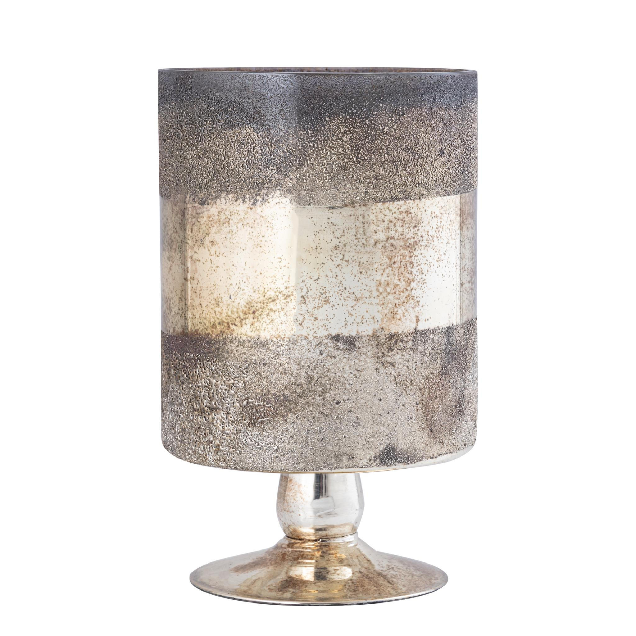 WINDLICHT Keerah Braun 15.5/15.5/35.5cm - Braun, Glas (15.5/35.5/15.5cm) - PTMD Collection