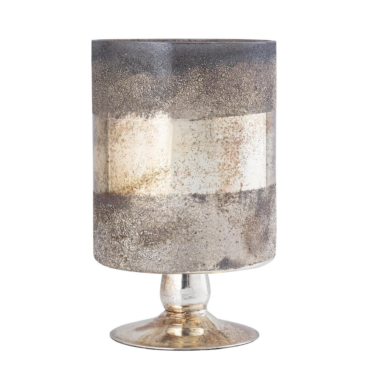 WINDLICHT Keerah Braun 15.5/15.5/35.5cm - Braun, Glas (15.5/35.5/15.5cm) - PTMD Collection