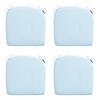 SITZKISSEN Panama 46/48 cm 4er-Set - Pastellblau, Textil (48/4/46cm) - Madison