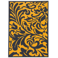 DESIGNER KURZFLOR TEPPICH MODERNE MUSTER - Anthrazit, Textil (120/170cm) - Pergamon