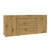 SIDEBOARD Glora Holz - Braun, Holzwerkstoff (140/63/35cm) - Petits-meubles