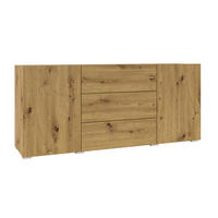 SIDEBOARD Glora Holz - Braun, Holzwerkstoff (140/63/35cm) - Petits-meubles