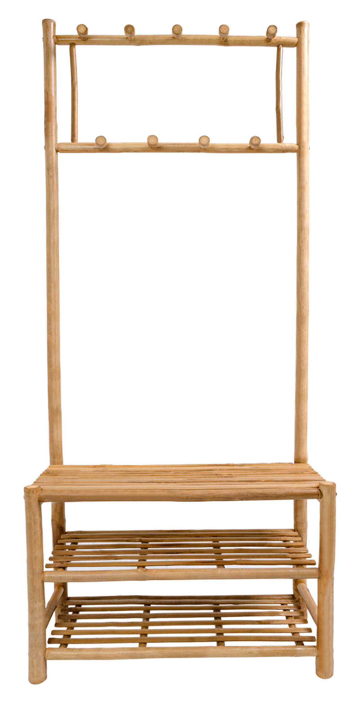 GARDEROBE Holz Braun - Braun, Holz (70/174/30cm) - Nordlys