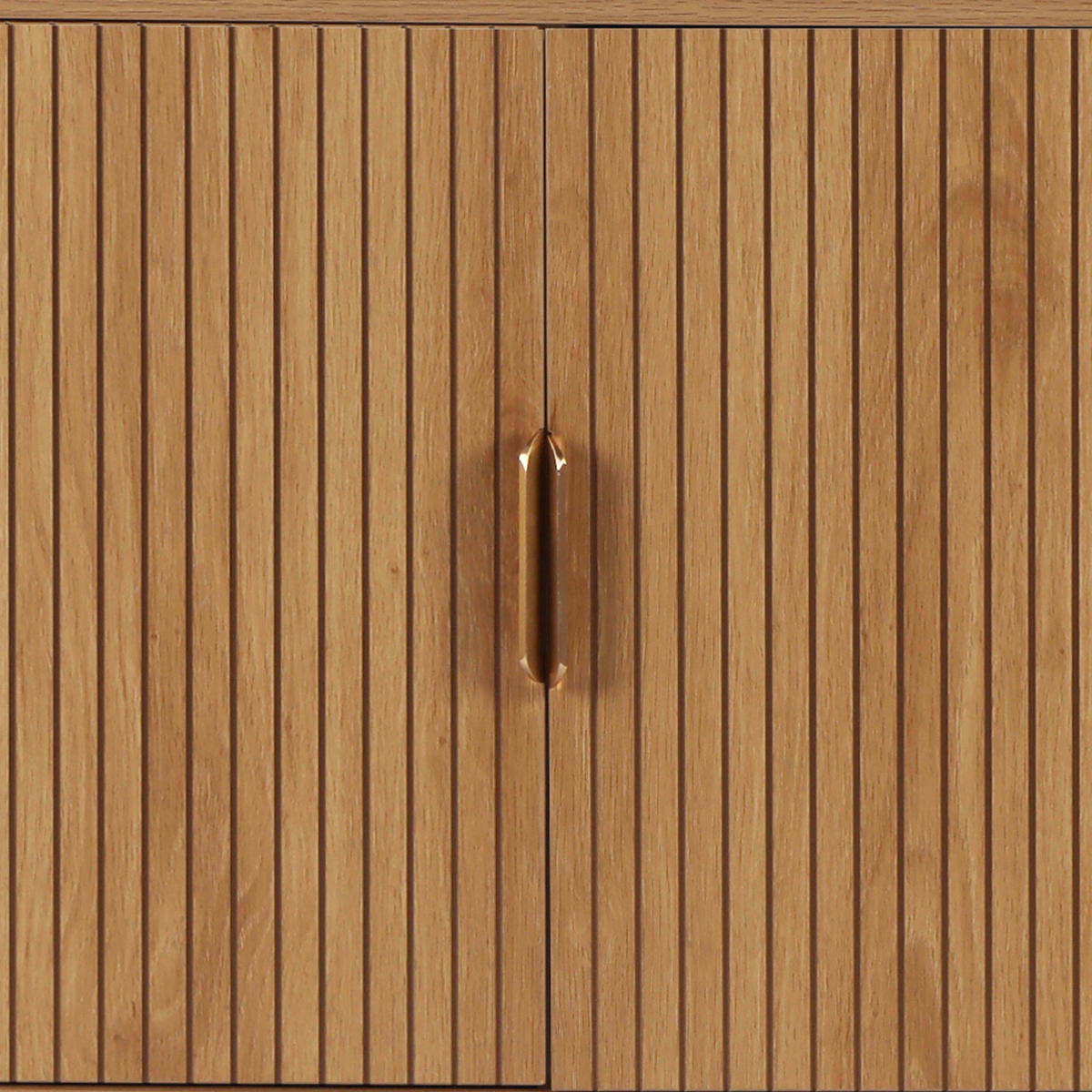 SIDEBOARD, Beigefarbe - Beige, Holz (40/75/160cm) - Oviala