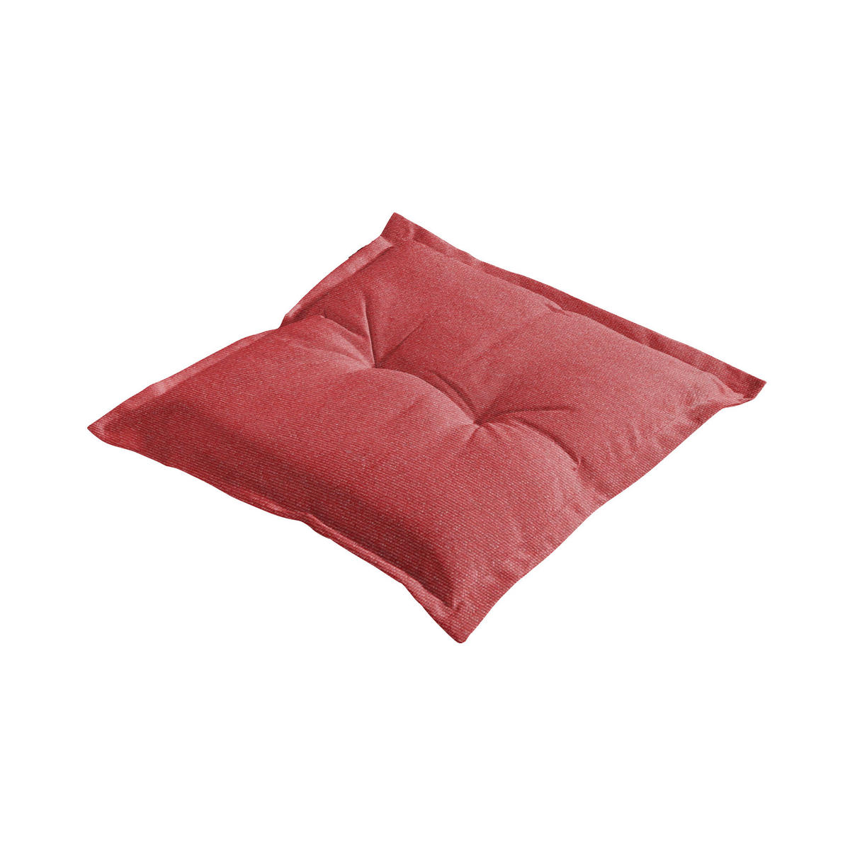 SITZKISSEN Manchester - Rot - 50/50/7 cm - 4er-Set - Rot, Textil (50/7/50cm) - Madison