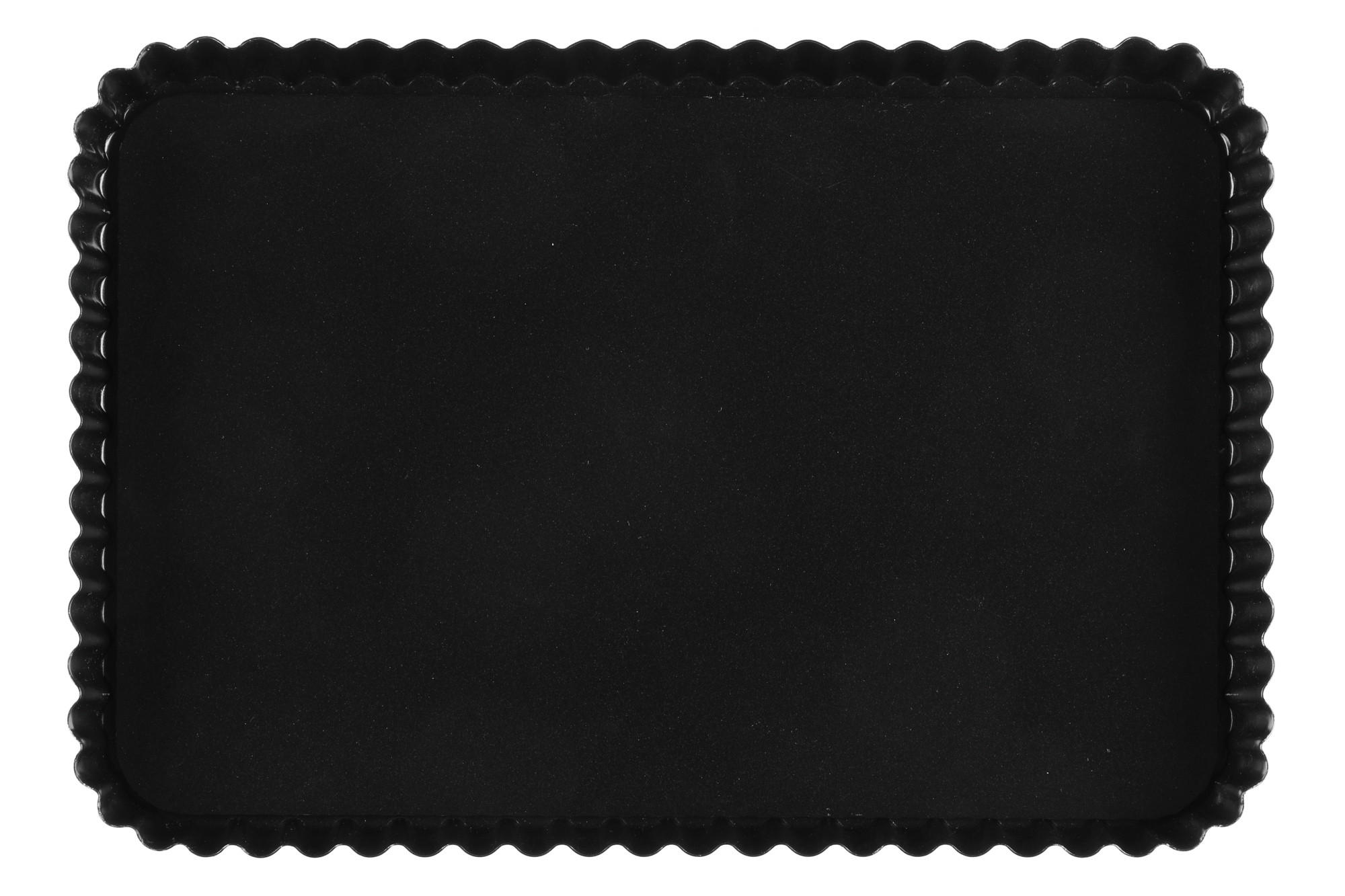 TARTEFORM 21/31 cm - Schwarz, Metall (31.5/3/21.5cm)