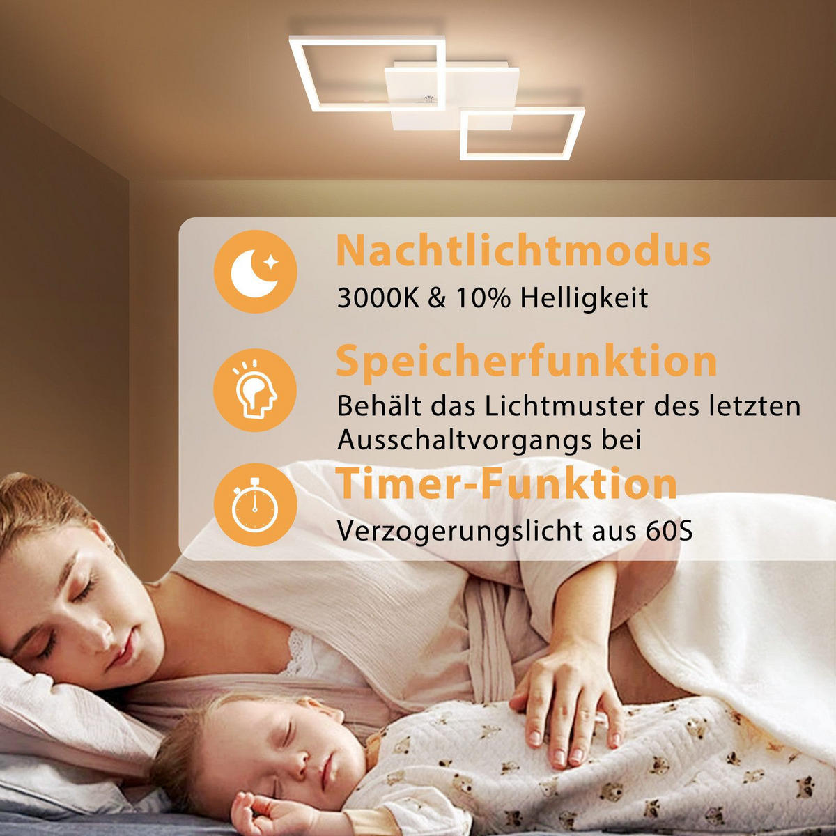 LED-DECKENLEUCHTE Malsom 62.8/29.5/7.4 cm - Weiß, Metall (29.5/62.8/7.4cm) - Nettlife