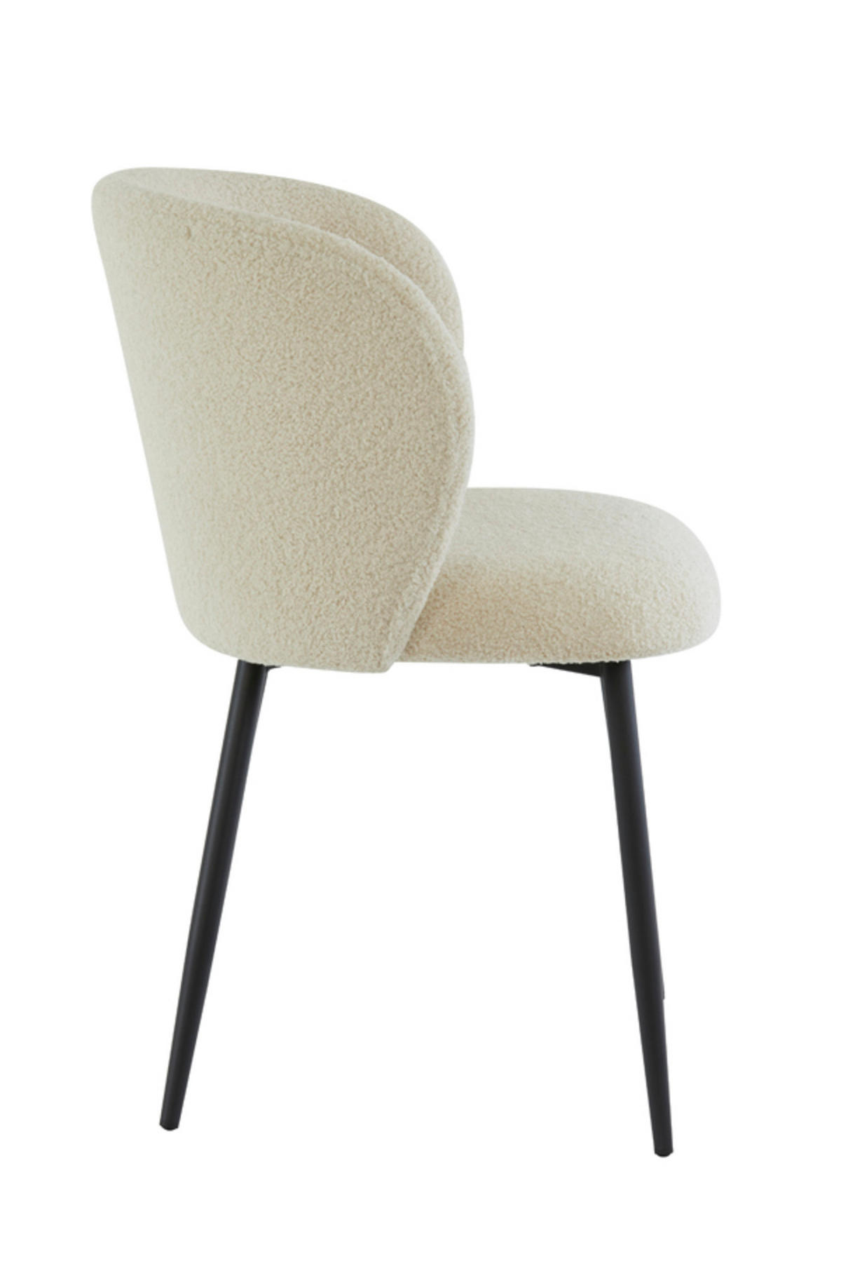 ESSZIMMERSTUHL Elyna Braun 56/55/79 cm - Beige, Textil (55/79/56cm) - Light & Living