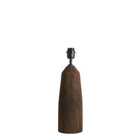 LAMPENFUSS Trapani Braun Ø15/35 cm - Braun, Holz (15/15/35cm) - Light & Living