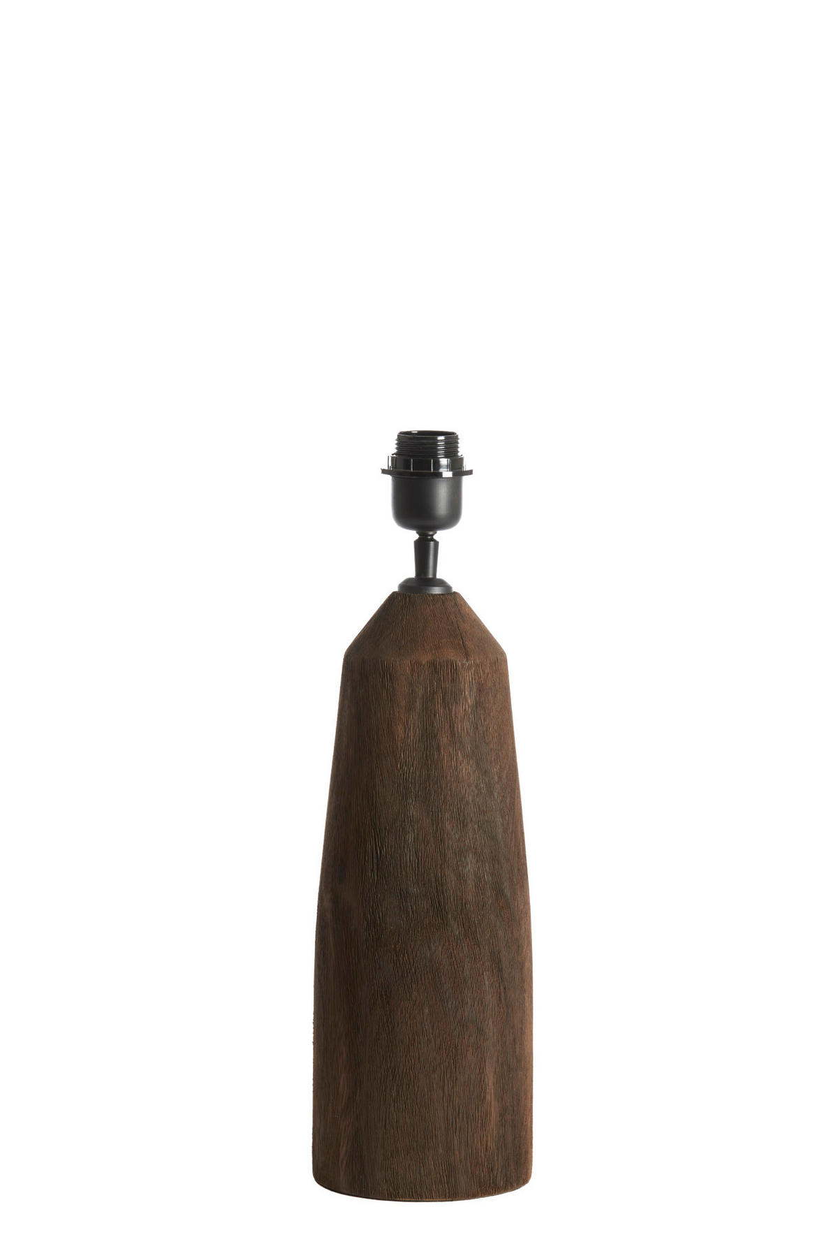 LAMPENFUSS Trapani Braun Ø15/35 cm - Braun, Holz (15/15/35cm) - Light & Living