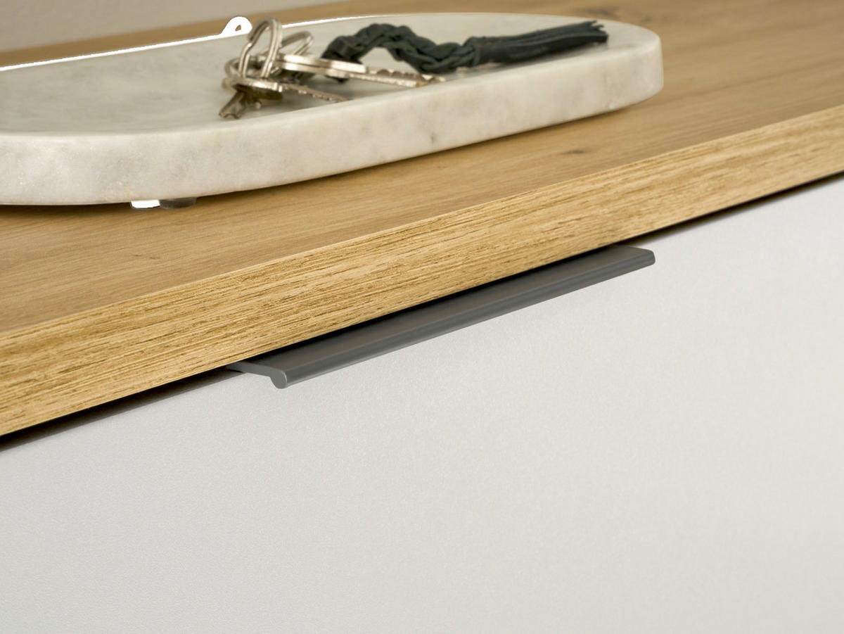 GARDEROBE 5-teilig in 290/200/38 cm - Weiß, Holz (290/200/38cm) - moebel dich auf