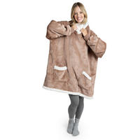 DECKENPULLOVER Loevbacken klein/Kinder, Braun, Sherpa - Braun, Textil (81/86cm) - Blumtal