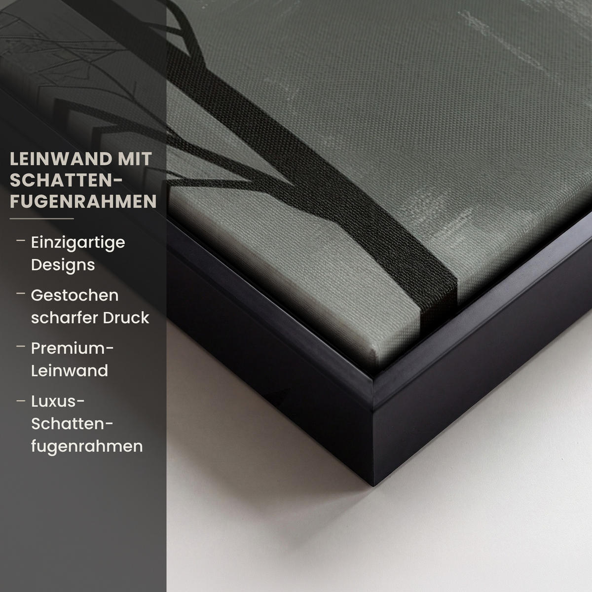 LEINWAND Bilder mit Rahmen - Wabi sabi - Beige - Pflanze - 100x70 - Sandfarben, Textil (100/70cm) - MuchoWow
