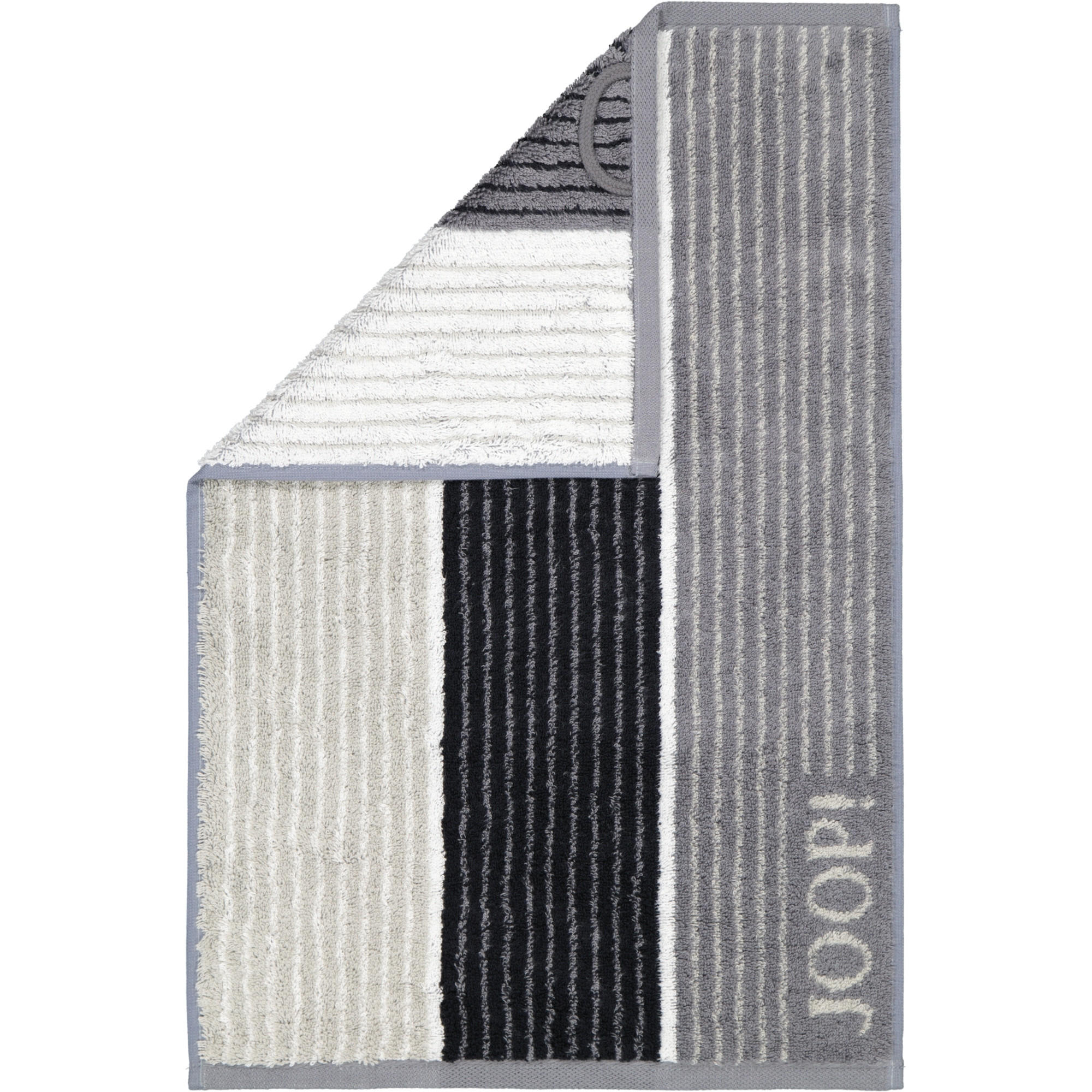 HANDTÜCHER SIGNATURE LINES 1658 SCHWARZ - 97 - Schwarz, Textil (30/50cm) - Joop!
