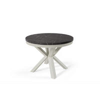 ESSTISCHE NORVIX - Schwarz, Holzwerkstoff (100/100/76cm) - Meblini