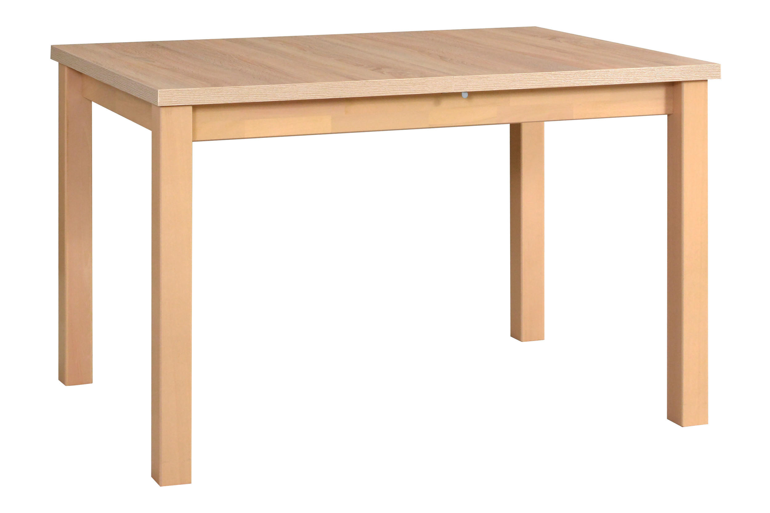 ESSTISCH Max 5 P - Beige/Sonoma Eiche, Holz (80/120/78cm) - Leaf Design