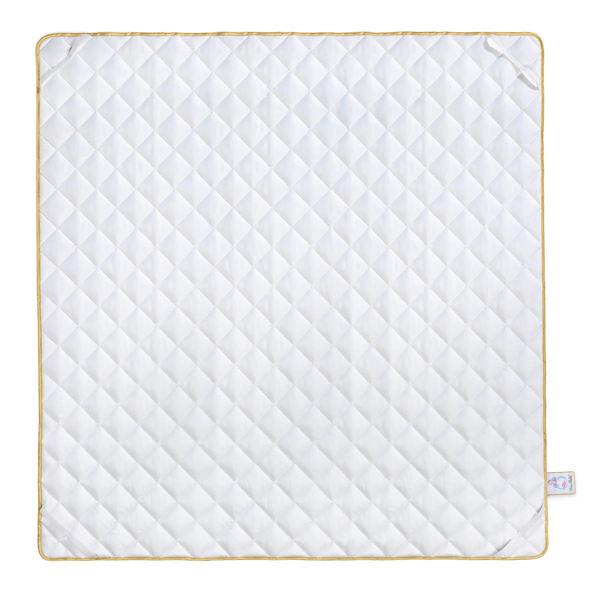 MATRATZENAUFLAGE PREMIUM Baumwolle leicht - Weiß, Naturmaterialien/Textil (200/200cm) - Frau Holle
