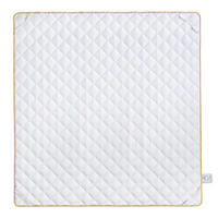 MATRATZENAUFLAGE PREMIUM Baumwolle leicht - Weiß, Naturmaterialien/Textil (200/200cm) - Frau Holle