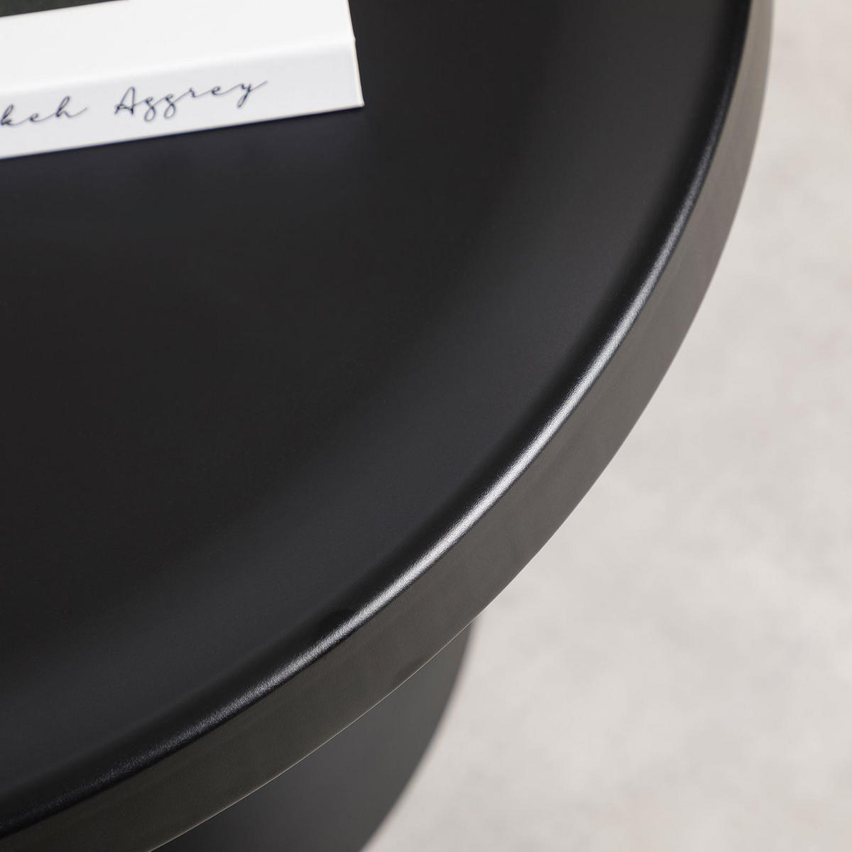 COUCHTISCH LORIS - Schwarz, Metall (70/70/40cm) - IDIMEX