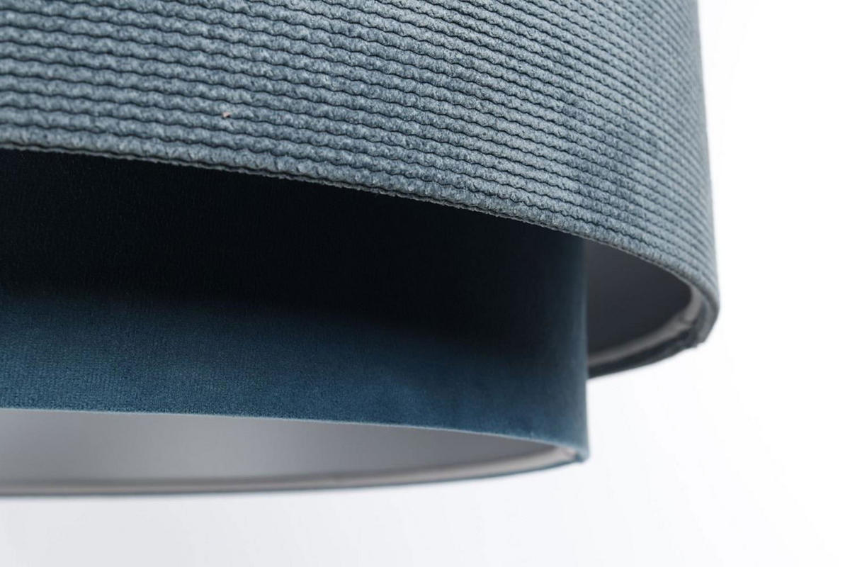 HÄNGELEUCHTE Blau 60/25 cm - Blau, Kunststoff (60/1/25cm) - ONZENO