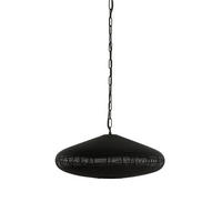 HÄNGELAMPE Bahoto Schwarz Ø51/20 cm - Schwarz, Metall (51/51/20cm) - Light & Living