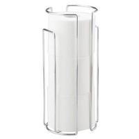 TOILETTENPAPIERSTÄNDER 14/14/32 cm - Silberfarben, Metall (14/32/14cm) - Wenko