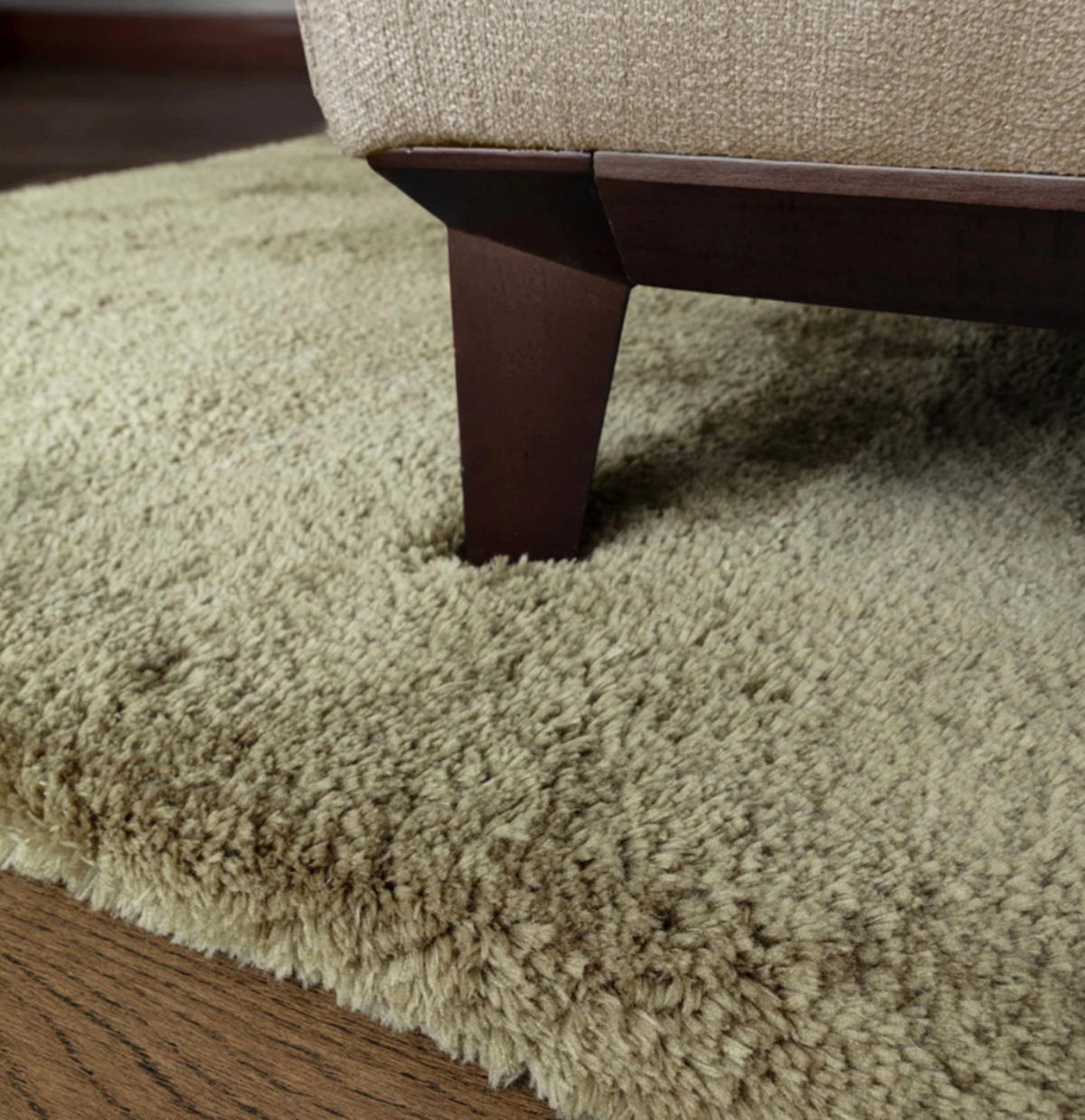 TEPPICH Wohn-/Schlafzimmer Langflor SPLENDOUR Grün 200x290 cm - Grün, Textil (200/290cm) - Novatrend