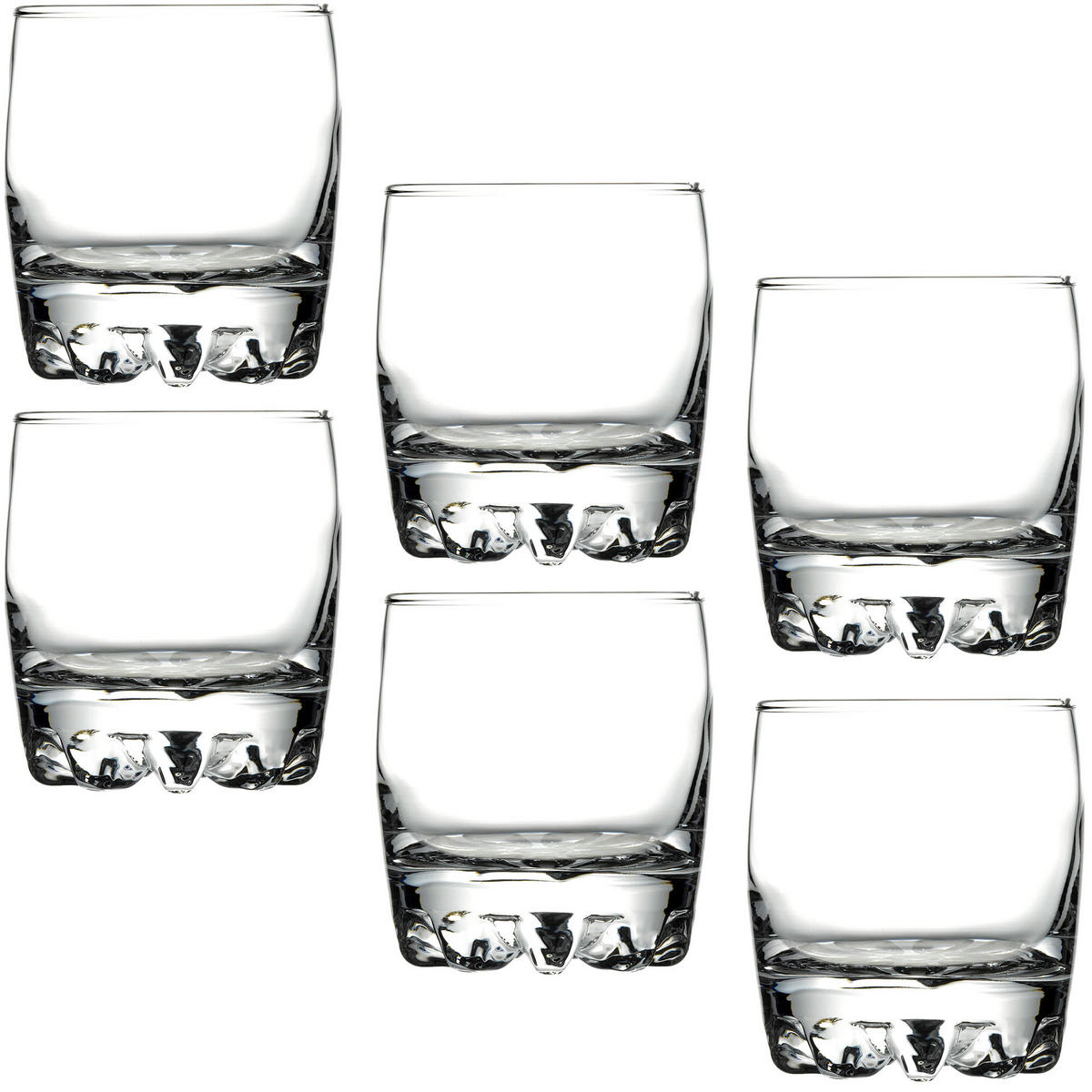 KADAX Literarische Gläser für Getränke 6-tlg. 300 ml - Transparent, Glas - KADAX
