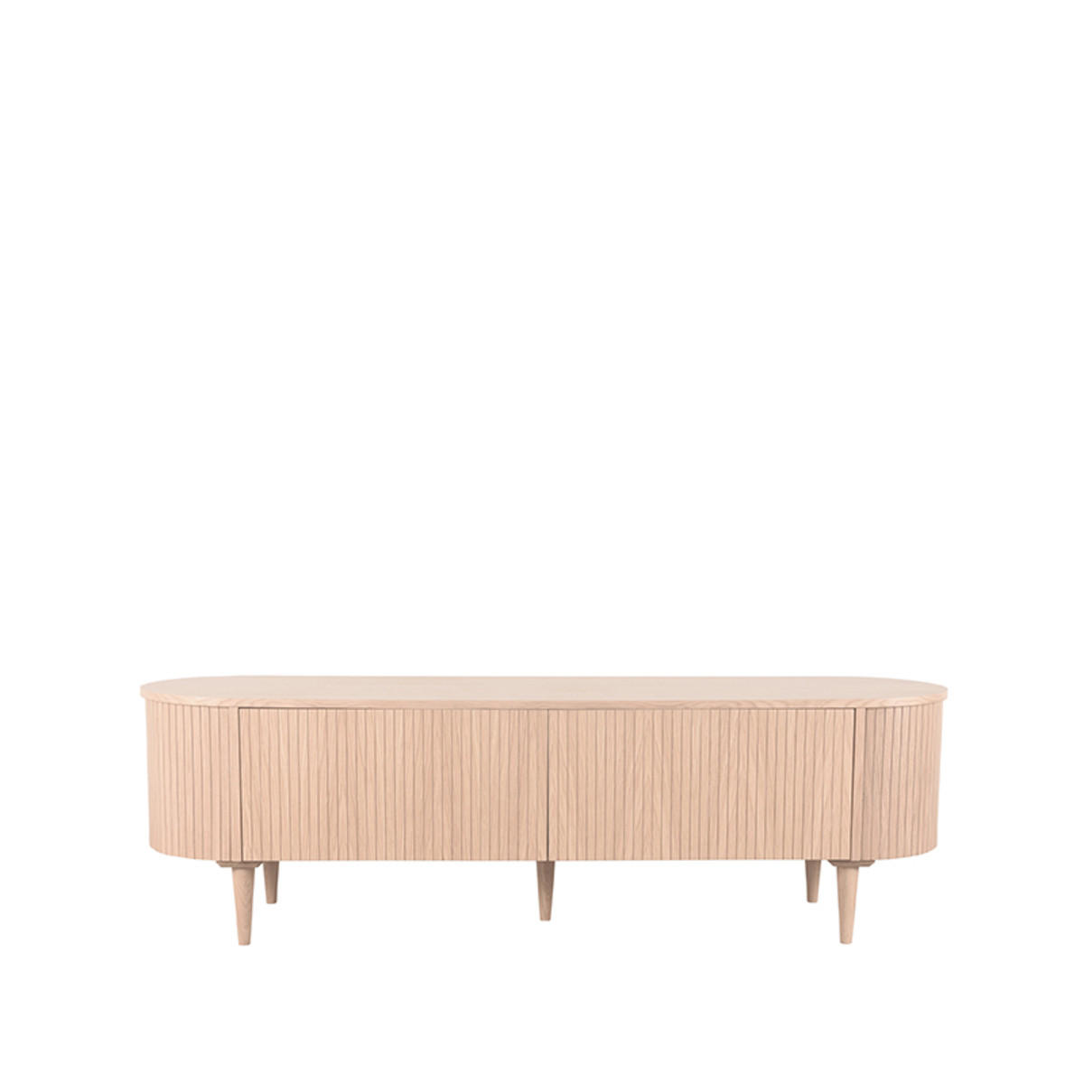 TV-MÖBEL Oliva Beige 47/180/55 cm - Beige, Holz (180/55/47cm) - LABEL51