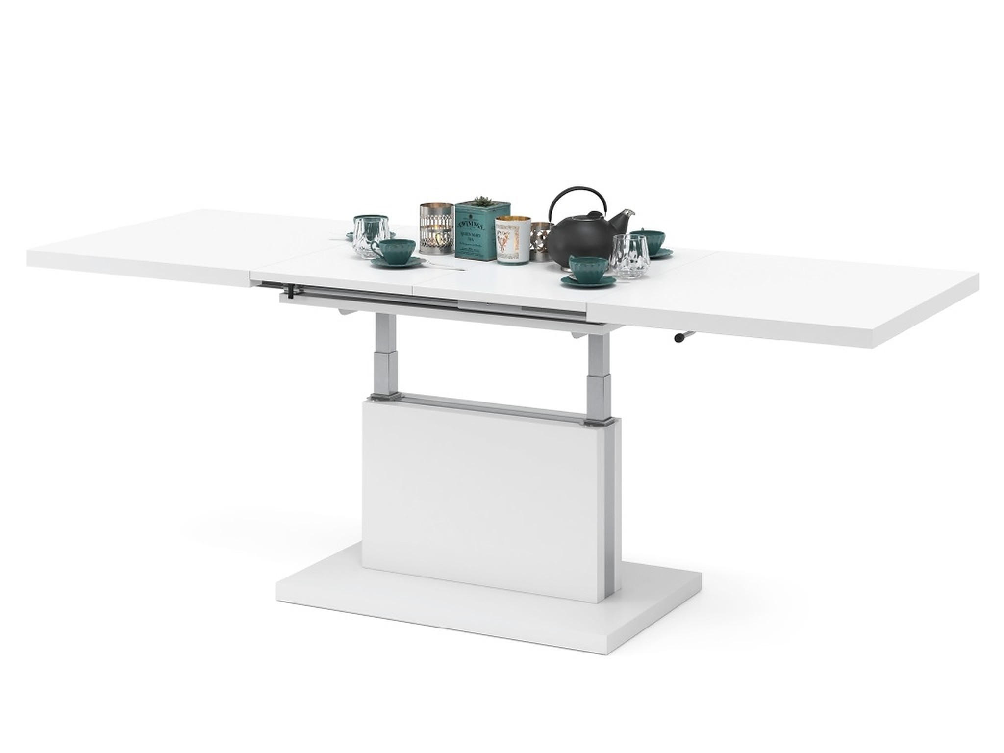 designimpex Couchtisch Weiß 120x56x80 cm