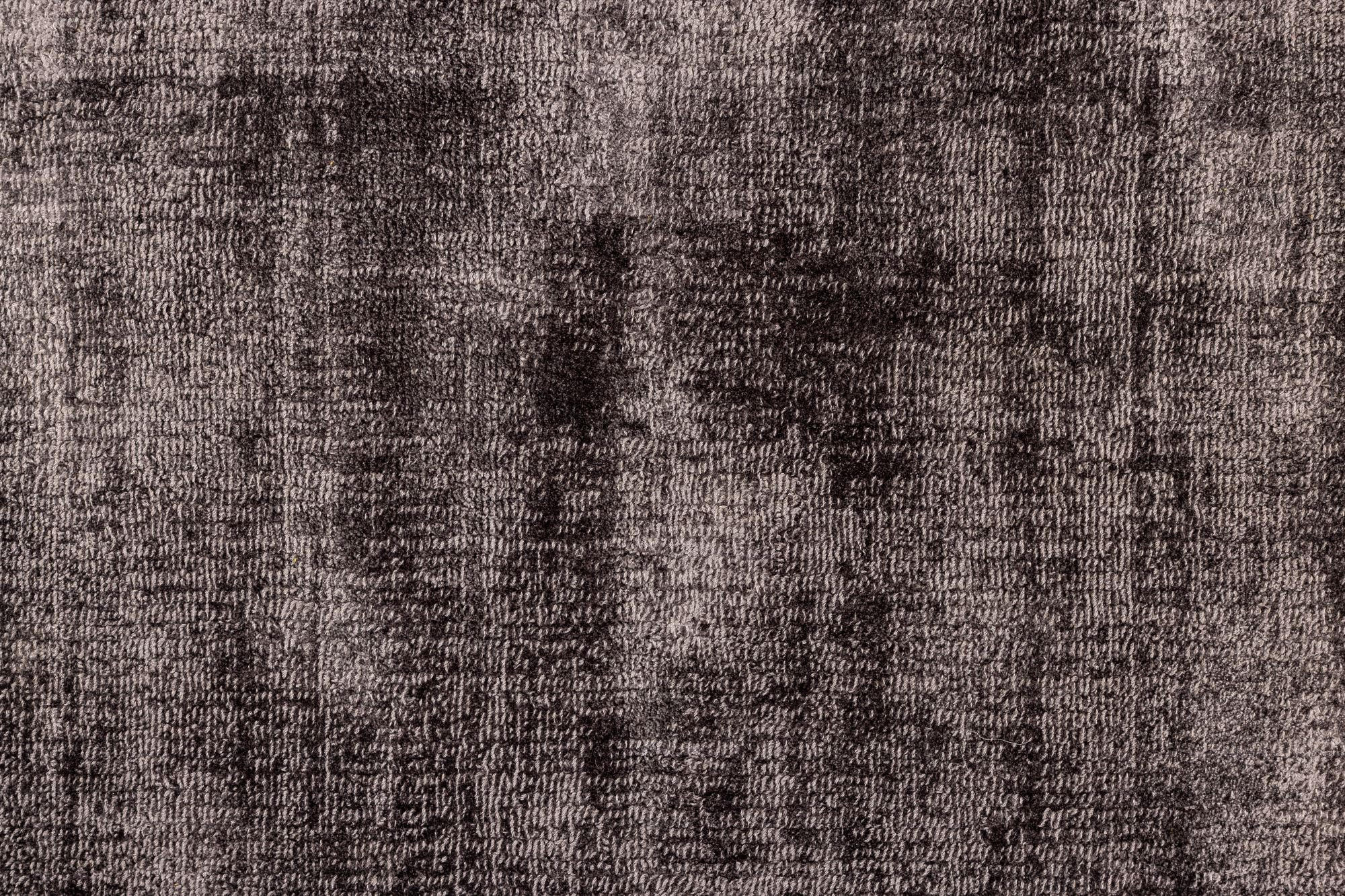 VISKOSETEPPICH Star 190x190 cm - Anthrazit, Textil (190/190cm) - THEKO