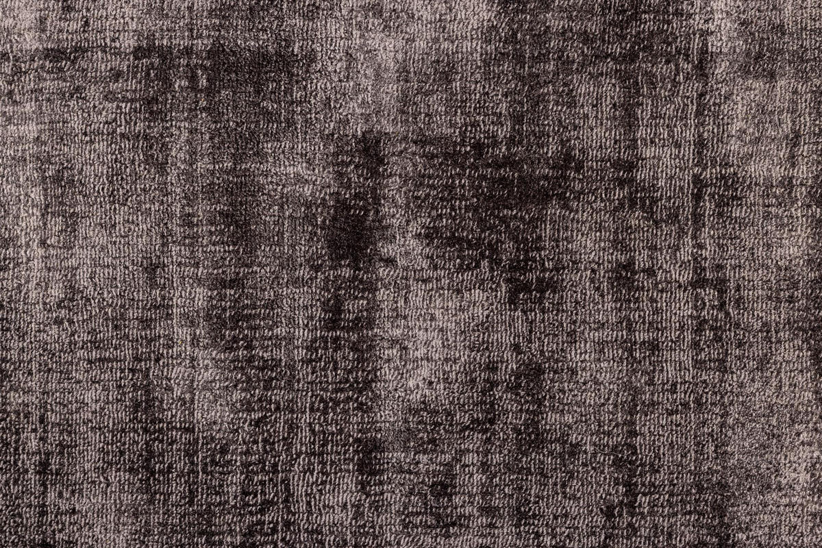 VISKOSETEPPICH Star 190x190 cm - Anthrazit, Textil (190/190cm) - THEKO