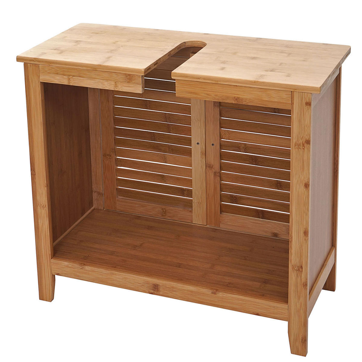 WASCHBECKENUNTERSCHRANK Braun - Braun, Holz (67/60/30cm) - MCW