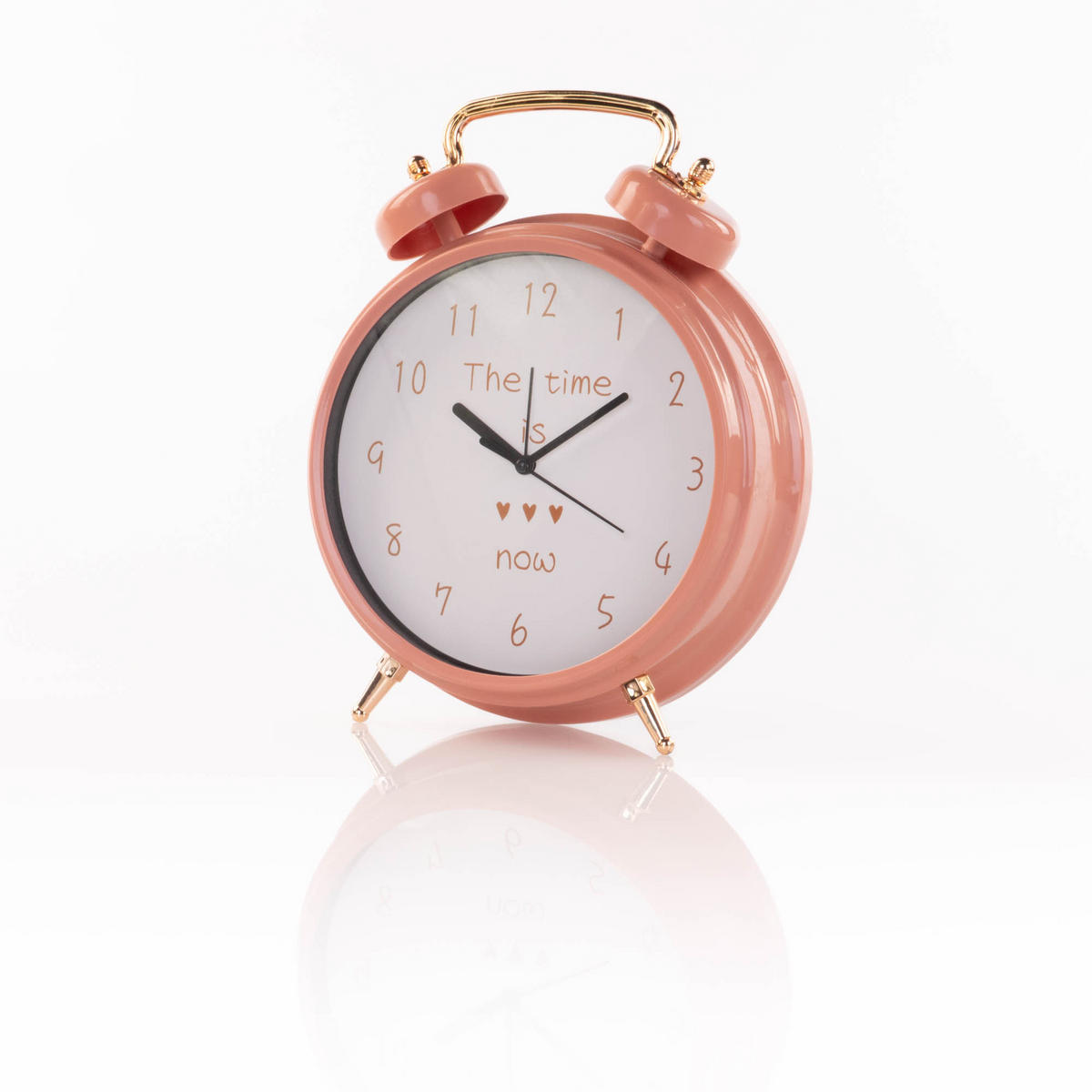 KINDERWECKER im klassischen Stil 24/7,3/30 cm - Orange, Kunststoff (7.3/30/24cm) - Home Styling Collection