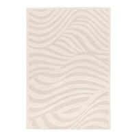 TEPPICH mit sehr weichem Reliefeffekt weiss - Weiß, Textil (200/290cm) - AFK Living