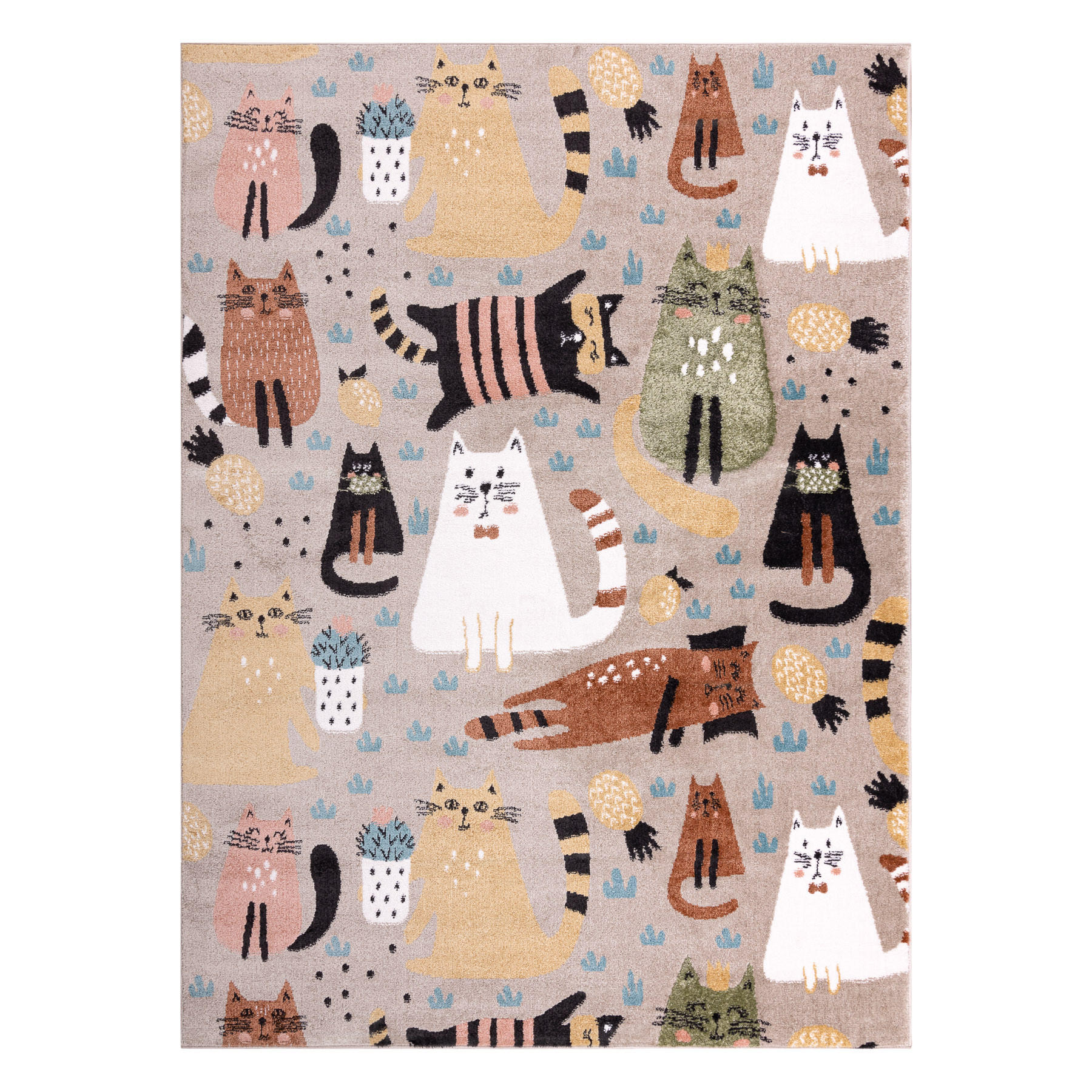 TEPPICH Fun 160/220 cm - Beige, Textil (160/220cm) - rugsX