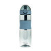 FLASCHE Poppie blau 600 ml - Blau, Kunststoff (0.6L) - Homla