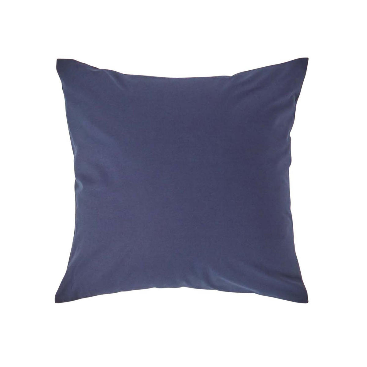 KISSENBEZUG Perkal, Ägyptische Baumwolle, Fadendichte 200 - Dunkelblau, Textil (40/40cm) - Homescapes