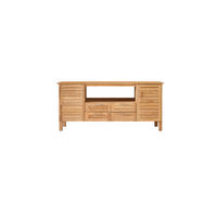 WASCHTISCHUNTERSCHRANK Soho Natur aus Teak - Naturfarben, Holz (165/75/55cm) - Tikamoon