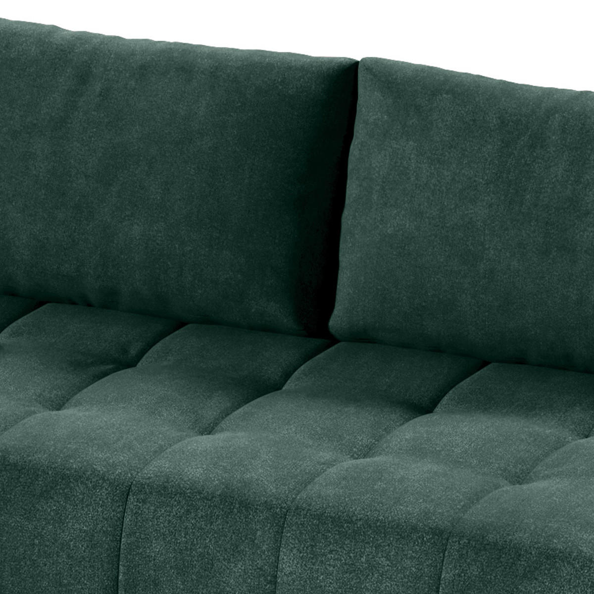 ECKSOFA Jonas 4 Sitzplätze Grün - Grün, Holzwerkstoff (265/185cm) - Petits-meubles