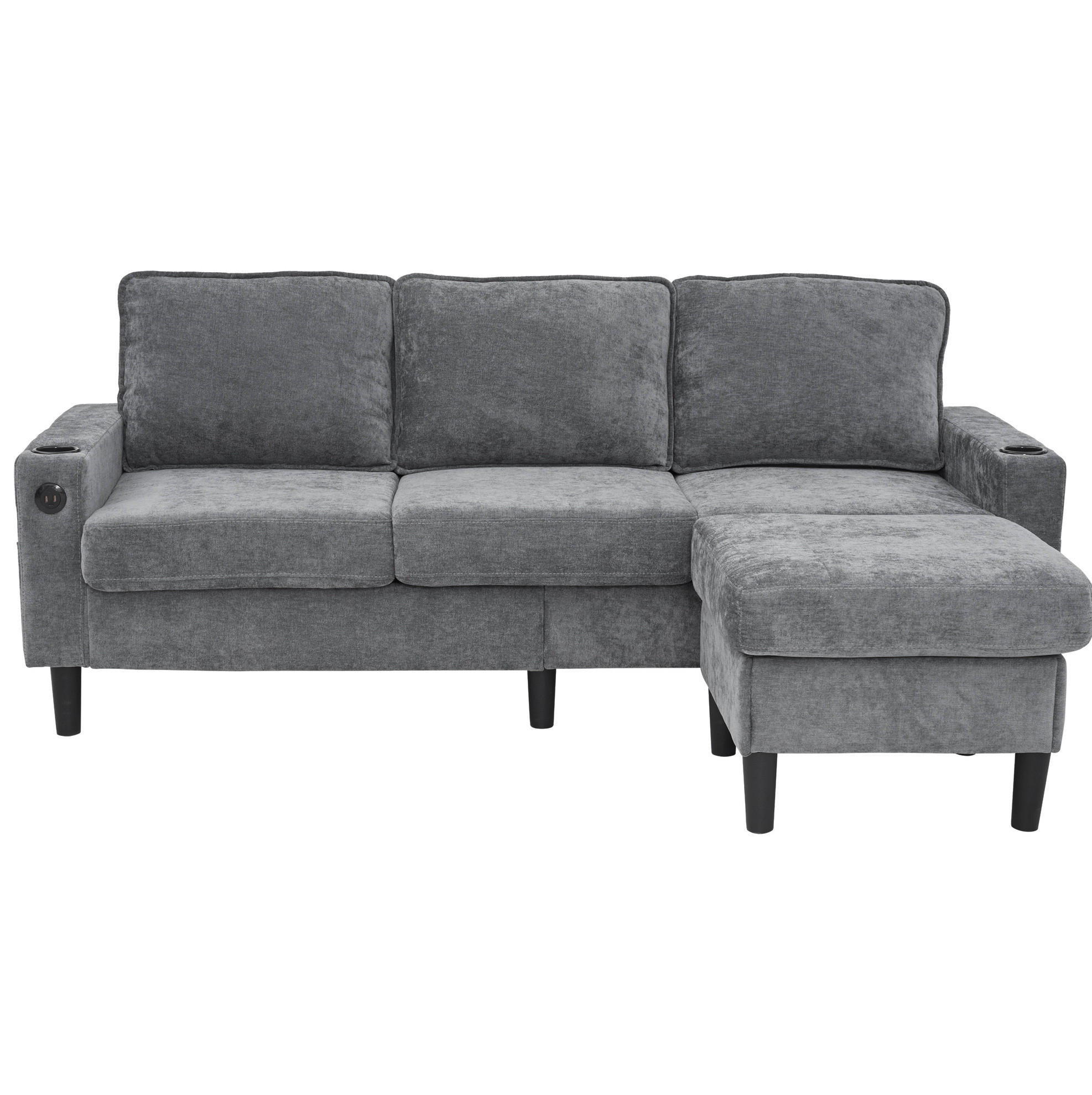 Ivmeu Sofa Grau 202x137 cm