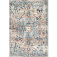 TEPPICH Outdoor Orientalisch LIMMAT Polypropylen Mehrfarbig 160 x 230 cm - Multicolor, Textil (160/230cm) - KADIMA DESIGN