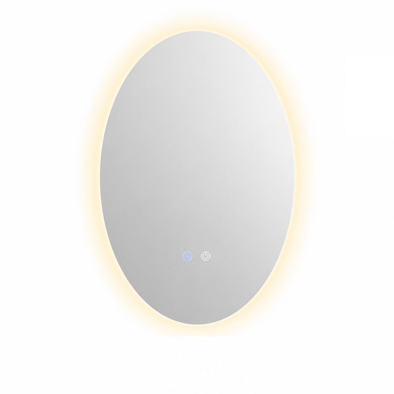 LED BADEZIMMERSPIEGEL 3/60/80cm - Weiß, Glas (3/80/60cm) - Nettlife