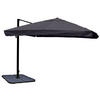 AMPELSCHIRM Anthrazit 350/350 cm - Anthrazit, Textil (410/350cm) - MCW