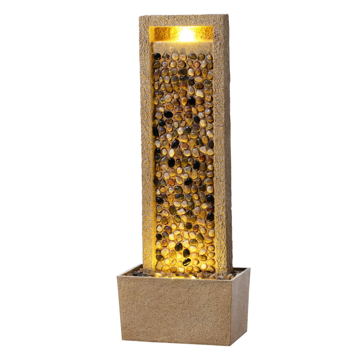 GARTENBRUNNEN braun - Braun, Kunststoff (34/22/92cm) - Teamson Home