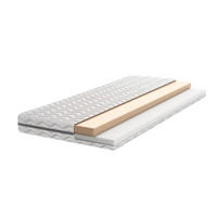 MATRATZE Weiß ecoPUR VISCO H3 14/15 cm 100x200 cm - Weiß, Textil (100/200cm) - Sepro Meble