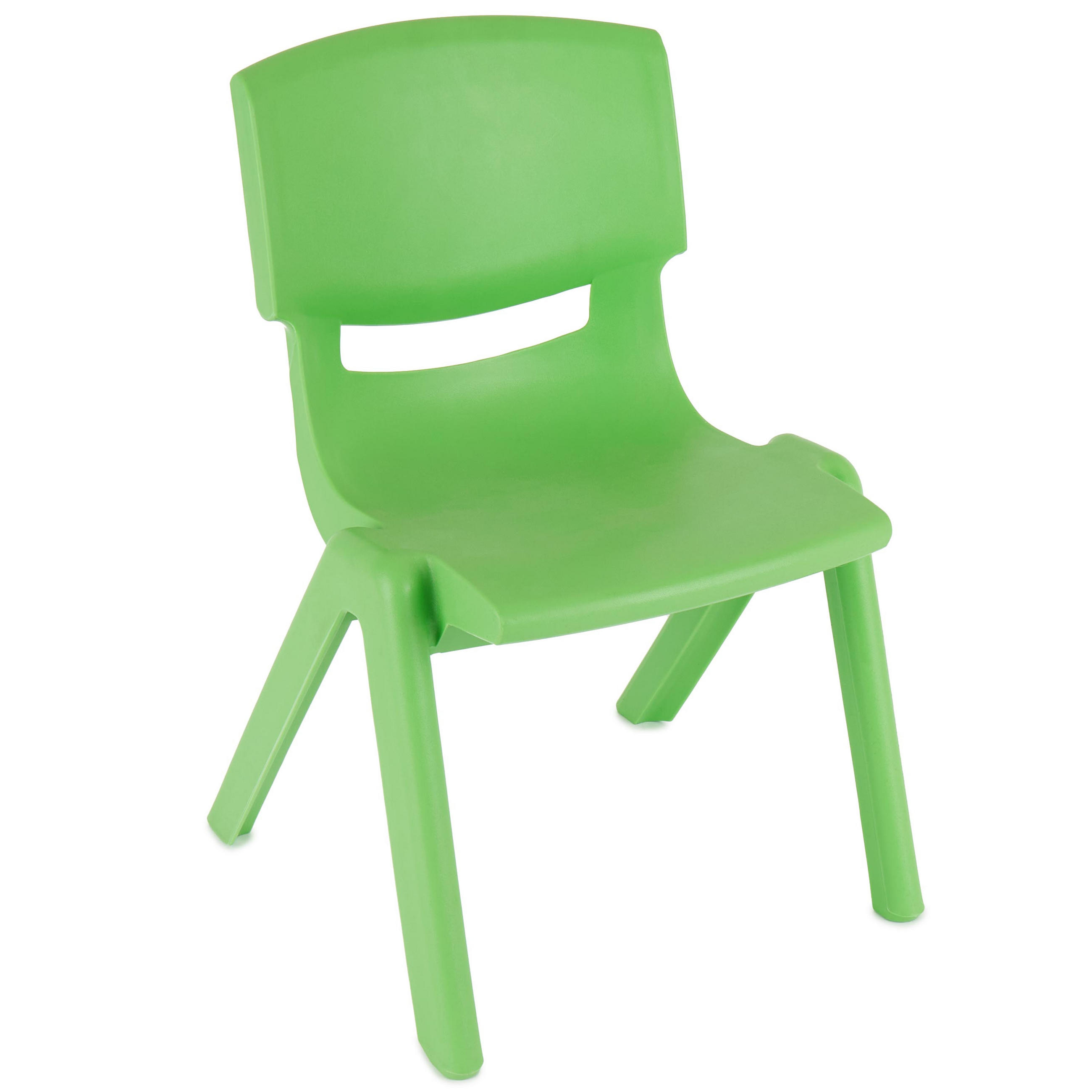 KINDERSTUHL bis 80 kg belastbar - Grün, Kunststoff (34/51.5/36cm) - Bieco Spielwaren